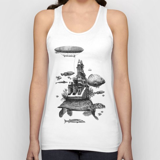 turtleII Unisex Tank Top