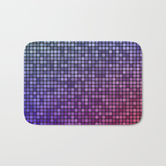 Colorful mosaic Bath Mat