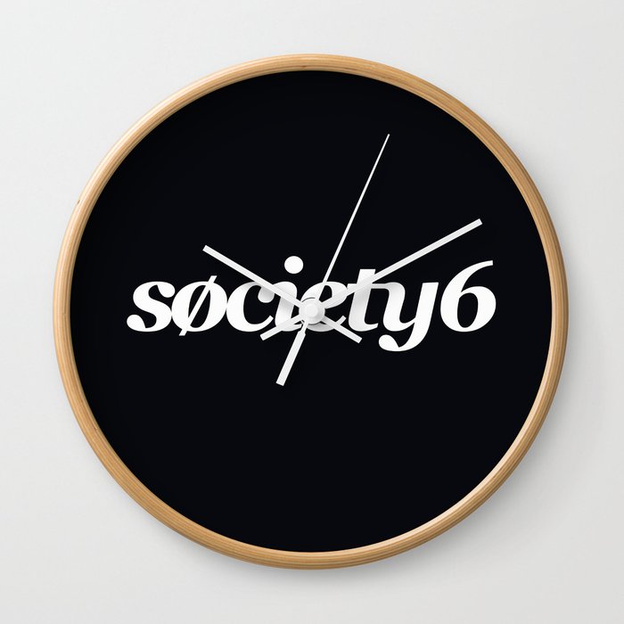 Society6 Wall Clock