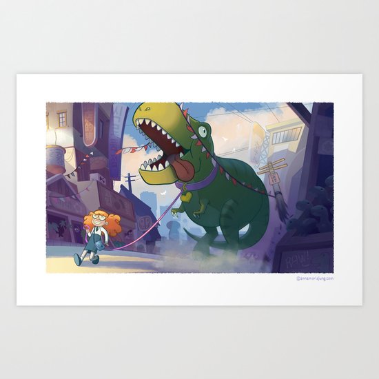 Bring Your Pet to School Day Art Print