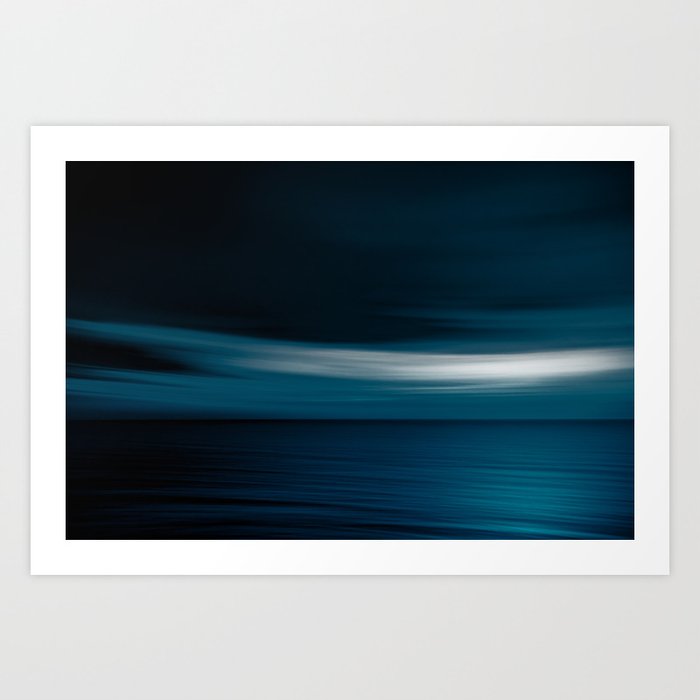 Blue Art Print