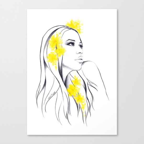 Yellow Canvas Print