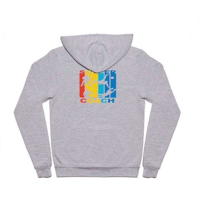Vintage 1970's Style Soccer Coach Graphic Hoody