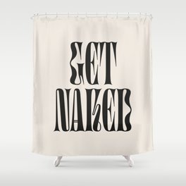 Get Naked Shower Curtain w/ Hooks Sexy Girl Undressing Bathroom Accessory  Sets