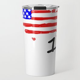 american pride Travel Mug