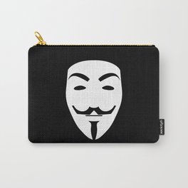  Guy Fawkes Mask Carry-All Pouch | Anon, Graphicdesign, Vendetta, Digital, Rebel, Guyfawkes, Character, Fawkes, Revolution, Anonymous 