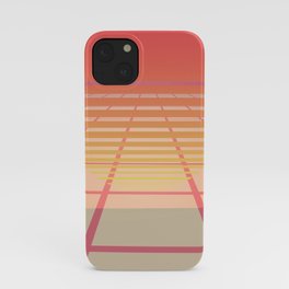 Minimal Sun Grid iPhone Case