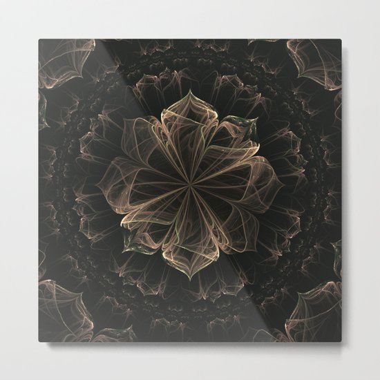 Ornate Blossom Metal Print