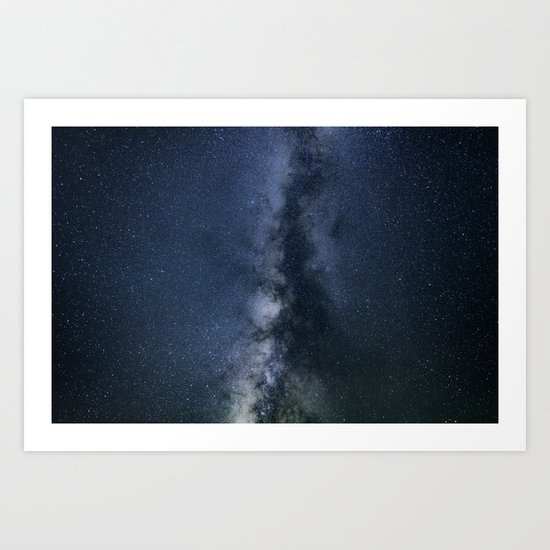 Galaxy Explore Art Print