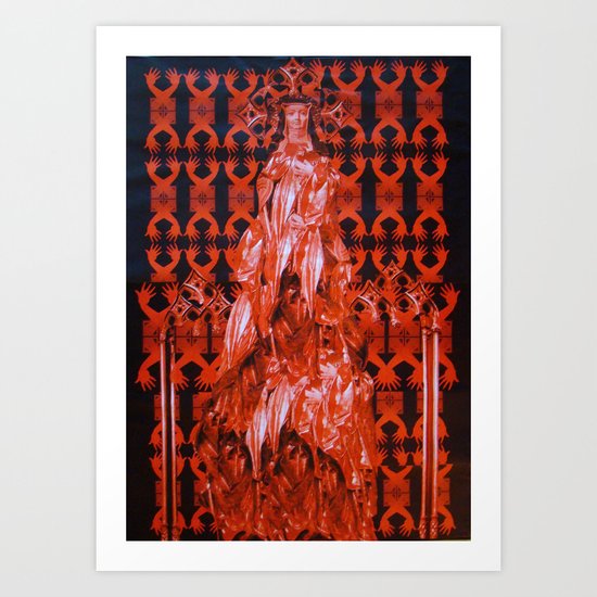 HILDEGARD VON BINGEN Art Print