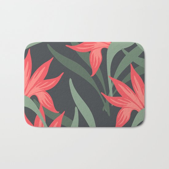 Flowers -a1 Bath Mat