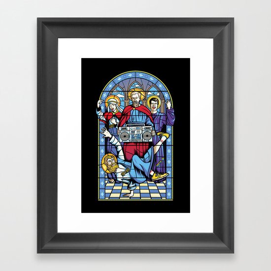 SPRSTR Framed Art Print