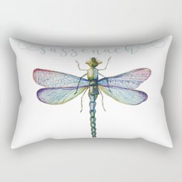 Sassenach Dragonfly Rectangular Pillow