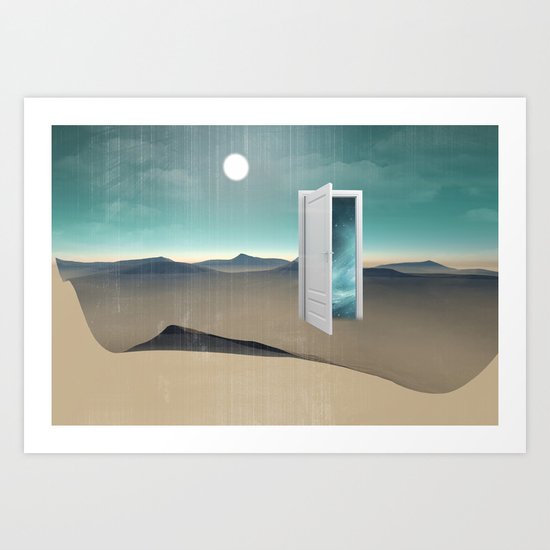 door to a void Art Print