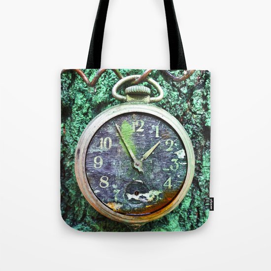 Green Time Tote Bag