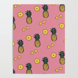 Pineapple by Syd Poster