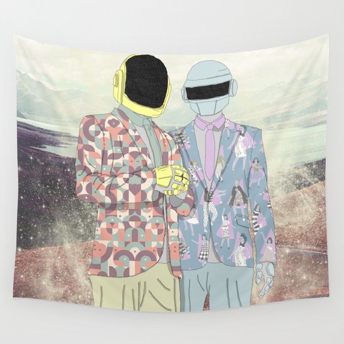 Daft Punk. Wall Tapestry