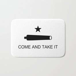 Texas Come and Take it Flag Bath Mat