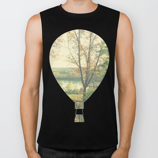 Another gorgeous Autumn day Biker Tank