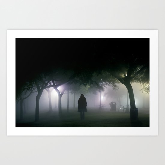 spirits drifting Art Print