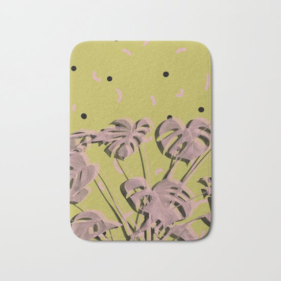 Monstera 2 Bath Mat
