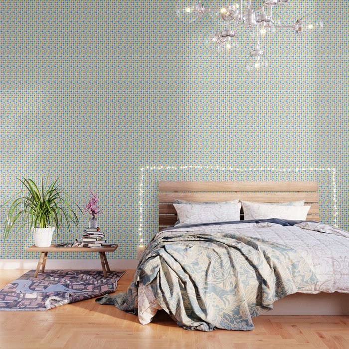 multicolor 2 polka dot-polka dot,pattern,dot,polka,circle,disc,point,abstract,minimalism Wallpaper