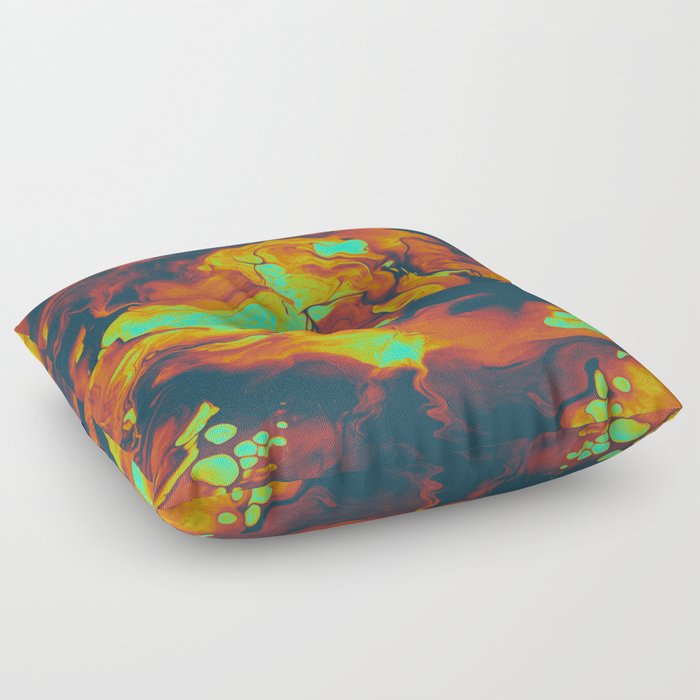 DAY LIGHT AND BAD DREAMS IN A COOL WORLD FULL OF CRUEL THINGS Floor Pillow