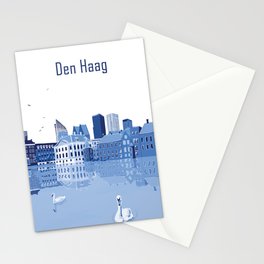 The Hague - Delft Blue Stationery Card