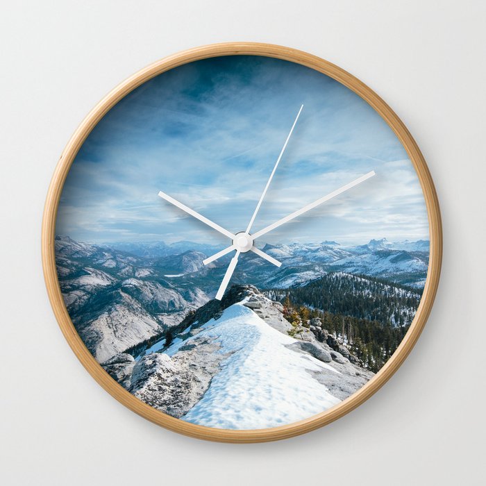 Clouds Rest Wall Clock
