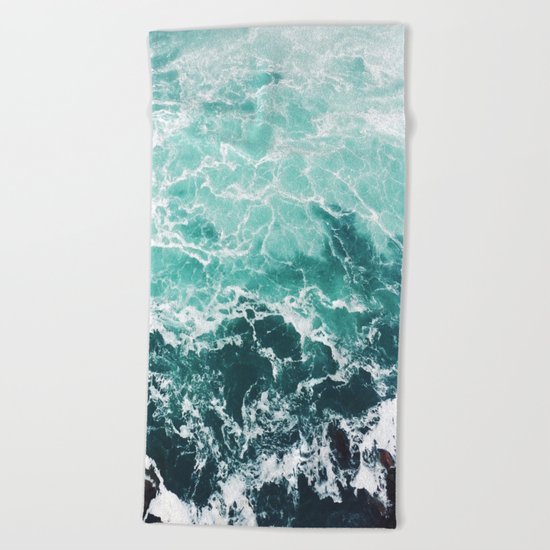 Blue Water Beach Towel