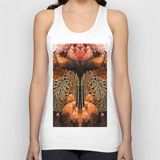 Butterfly Wings Pattern Unisex Tank Top