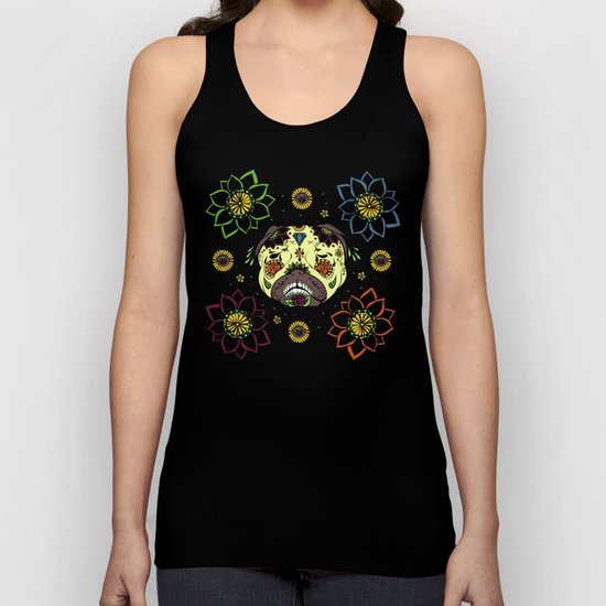 Calavera Paxicana Unisex Tank Top