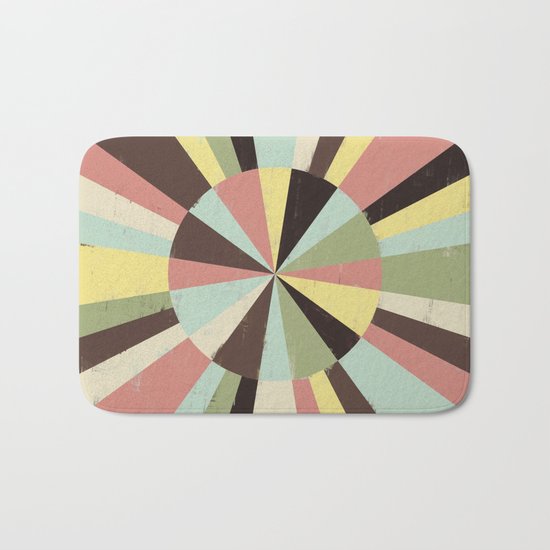 Color Wheel Bath Mat