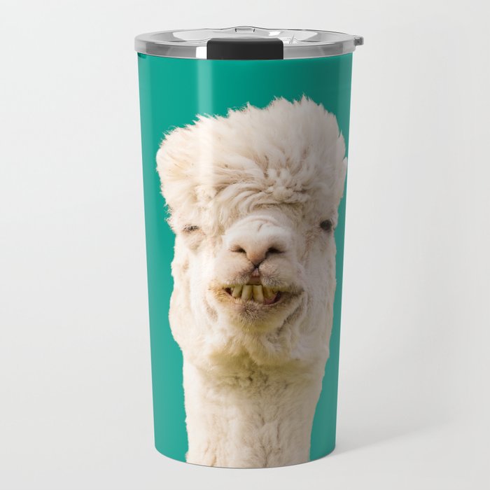 Funny Alpaca Travel Mug
