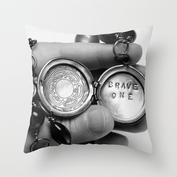 Brave One Throw Pillow