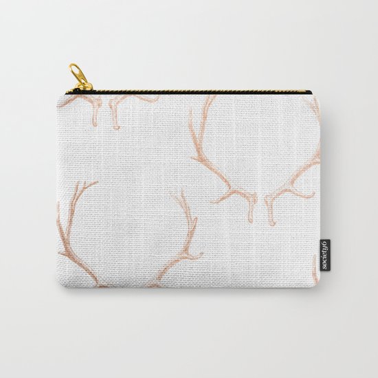 Reindeers Carry-All Pouch