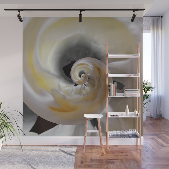 Silken Whirl Abstract 3d Digital Painting Wall Mural By