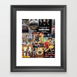 Movie time Framed Art Print