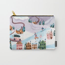 Holiday Village Carry-All Pouch