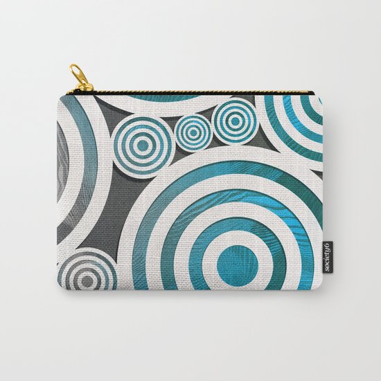 Drop Close/Blue Carry-All Pouch