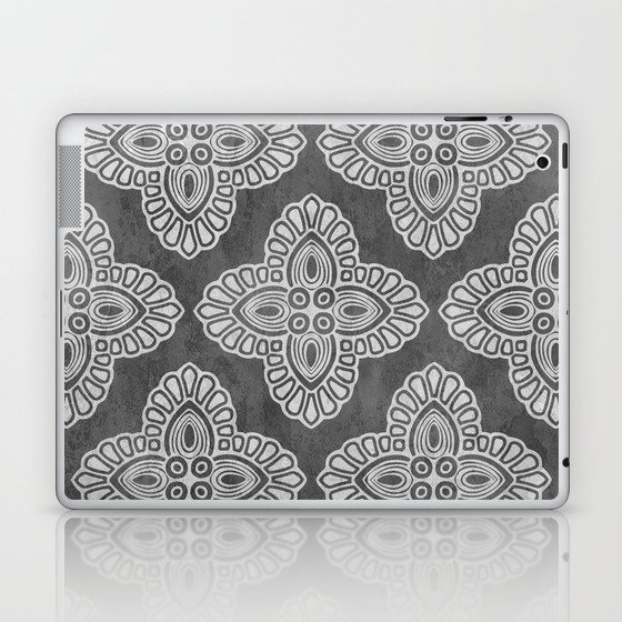 Grey pattern 0007 scale 3 Laptop & iPad Skin