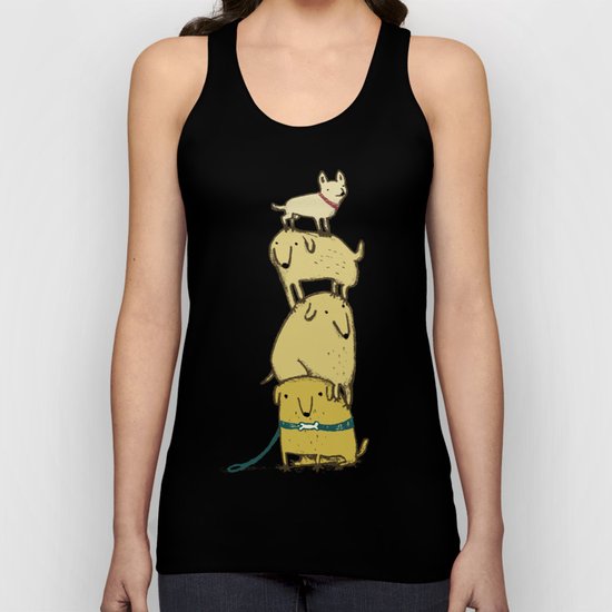 Puppy Totem Unisex Tank Top
