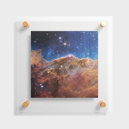 Carina Nebula JWST Webb Floating Acrylic Print