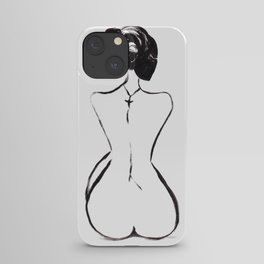 Woman's Back iPhone Case
