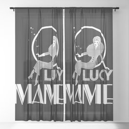 LUCY MAME Sheer Curtain