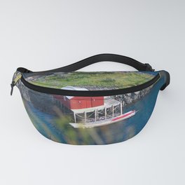 House on the Coastline Fanny Pack