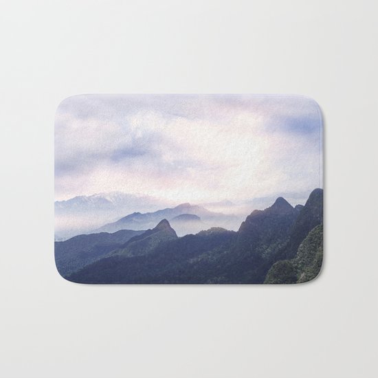Silent sunset II Bath Mat