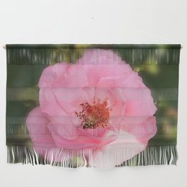 Pink Rose Blossom  & Beetle Wall Hanging