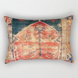 Konya Central Anatolian Niche Rug Print Rectangular Pillow