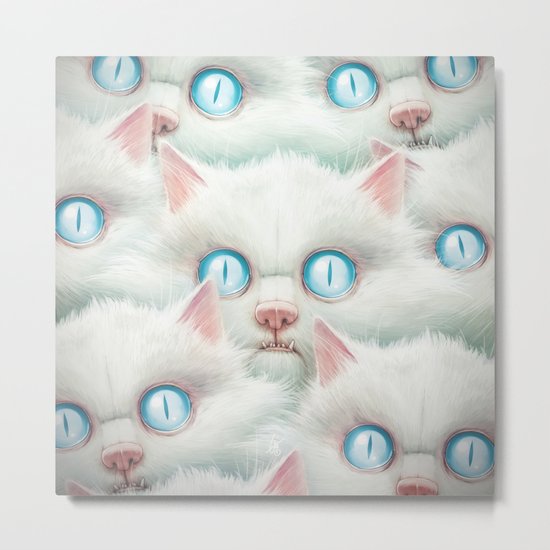 Kittehz I Metal Print